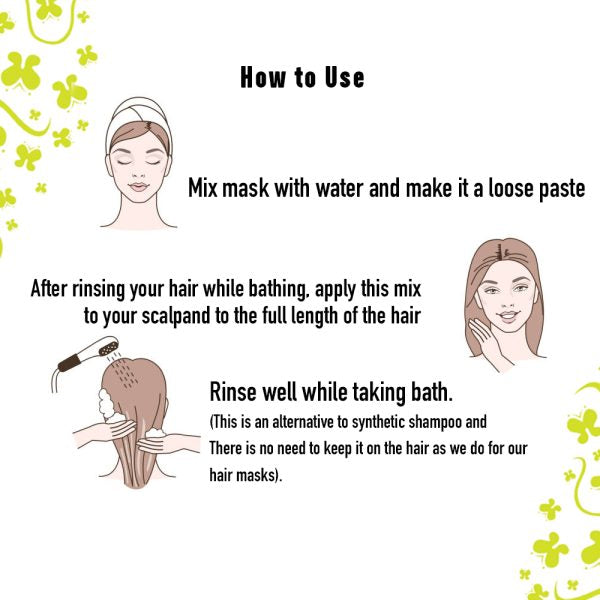 हेयर क्लींजर पाउडर - 100 gms